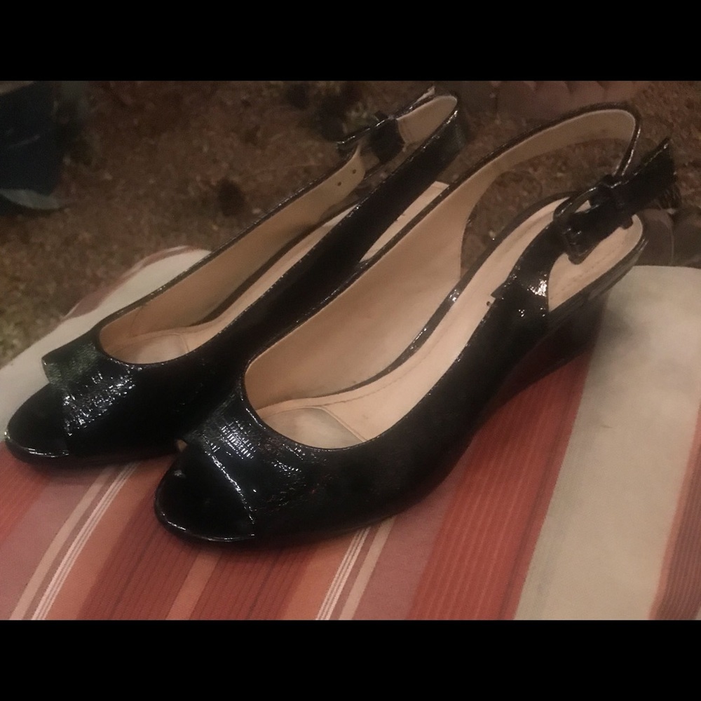 Alex Marie Black Patten Leather shoes
